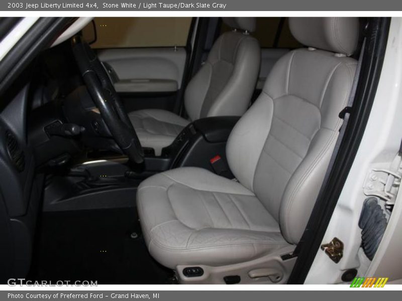Stone White / Light Taupe/Dark Slate Gray 2003 Jeep Liberty Limited 4x4