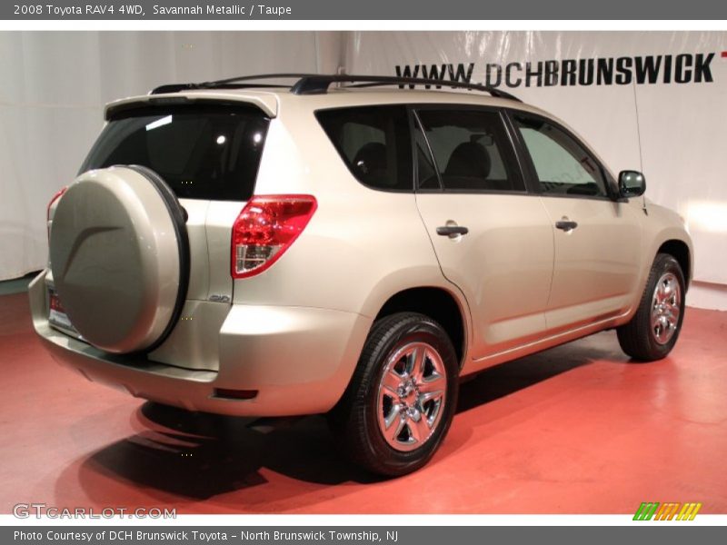 Savannah Metallic / Taupe 2008 Toyota RAV4 4WD