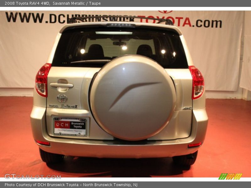Savannah Metallic / Taupe 2008 Toyota RAV4 4WD