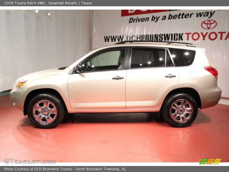 Savannah Metallic / Taupe 2008 Toyota RAV4 4WD