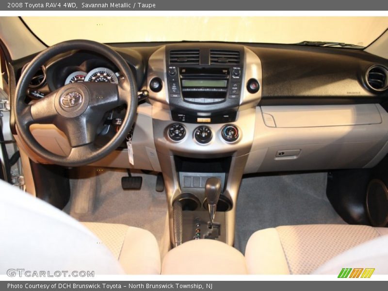 Savannah Metallic / Taupe 2008 Toyota RAV4 4WD