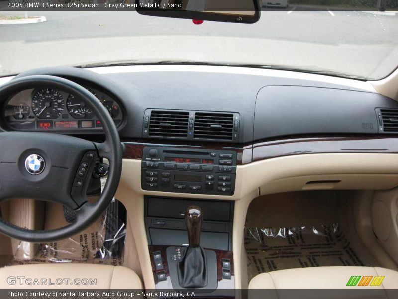 Gray Green Metallic / Sand 2005 BMW 3 Series 325i Sedan