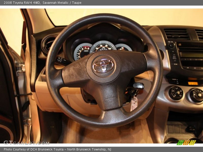 Savannah Metallic / Taupe 2008 Toyota RAV4 4WD