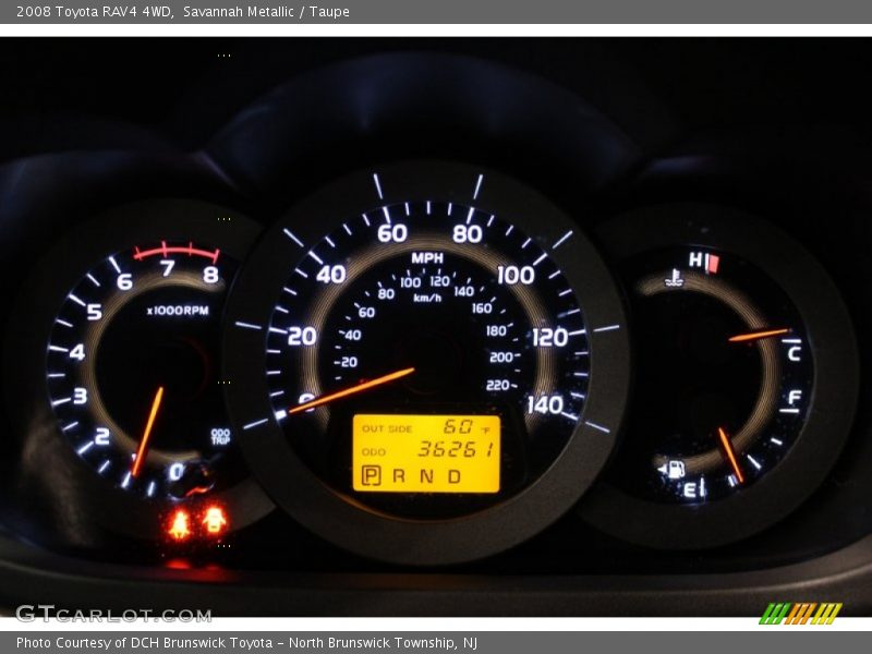 Savannah Metallic / Taupe 2008 Toyota RAV4 4WD