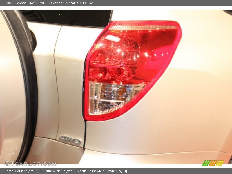 Savannah Metallic / Taupe 2008 Toyota RAV4 4WD