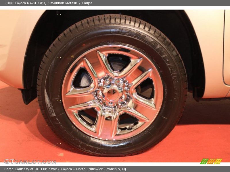 Savannah Metallic / Taupe 2008 Toyota RAV4 4WD