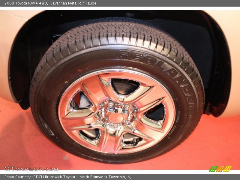 Savannah Metallic / Taupe 2008 Toyota RAV4 4WD