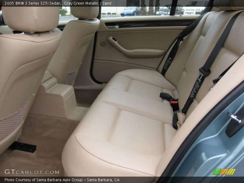 Gray Green Metallic / Sand 2005 BMW 3 Series 325i Sedan