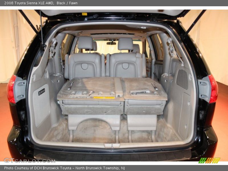 Black / Fawn 2008 Toyota Sienna XLE AWD