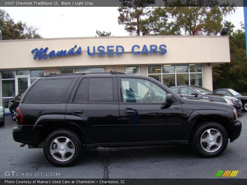Black / Light Gray 2007 Chevrolet TrailBlazer LS