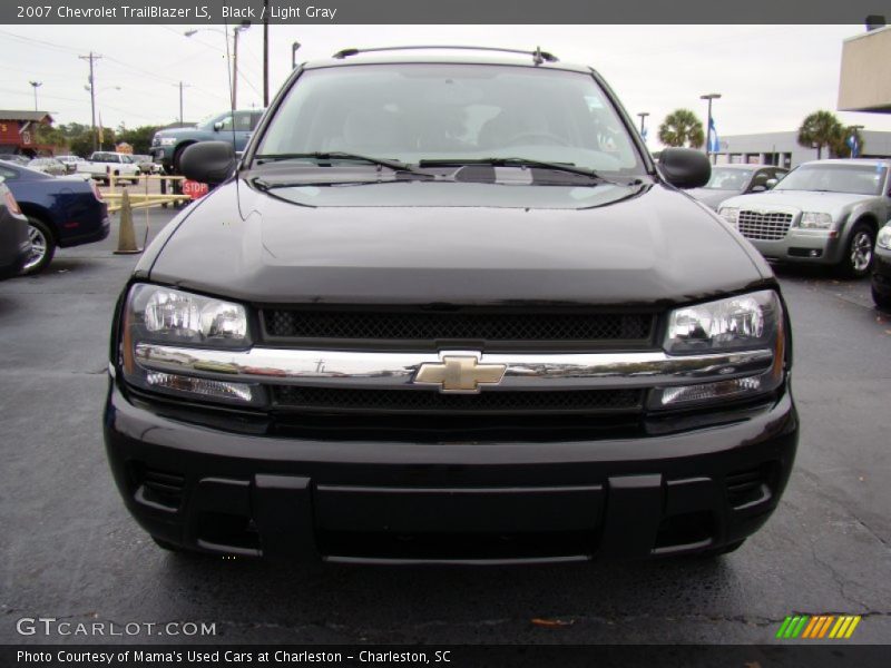 Black / Light Gray 2007 Chevrolet TrailBlazer LS