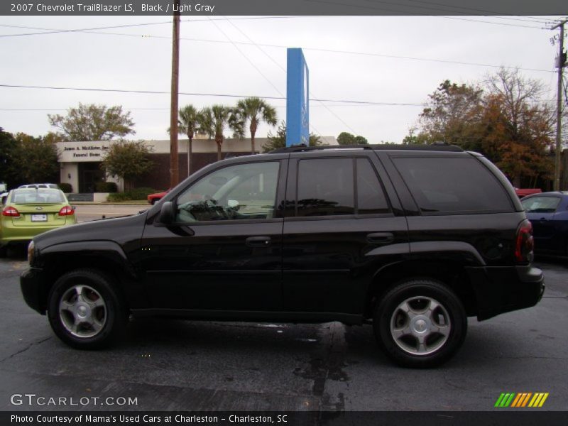 Black / Light Gray 2007 Chevrolet TrailBlazer LS