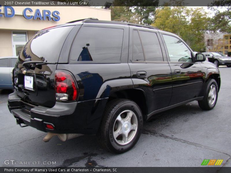 Black / Light Gray 2007 Chevrolet TrailBlazer LS