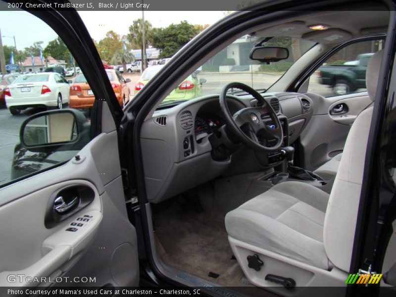 Black / Light Gray 2007 Chevrolet TrailBlazer LS