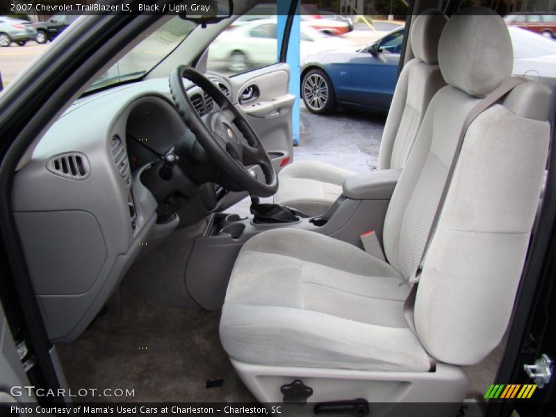 Black / Light Gray 2007 Chevrolet TrailBlazer LS
