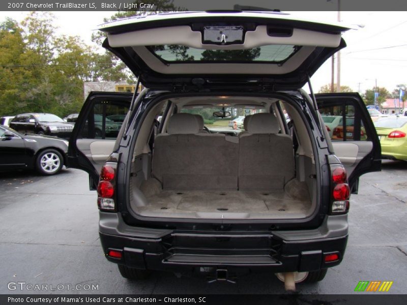 Black / Light Gray 2007 Chevrolet TrailBlazer LS