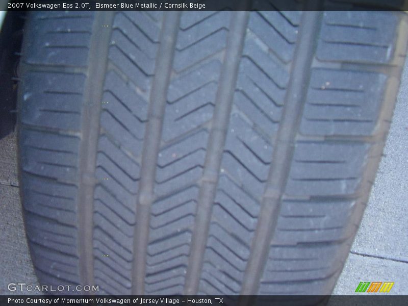 Eismeer Blue Metallic / Cornsilk Beige 2007 Volkswagen Eos 2.0T