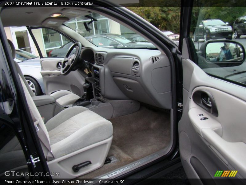 Black / Light Gray 2007 Chevrolet TrailBlazer LS