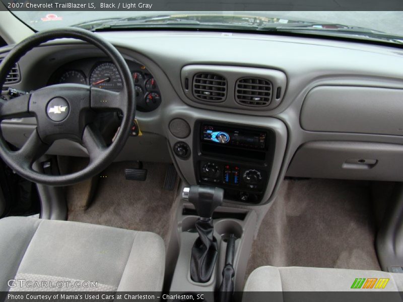 Black / Light Gray 2007 Chevrolet TrailBlazer LS
