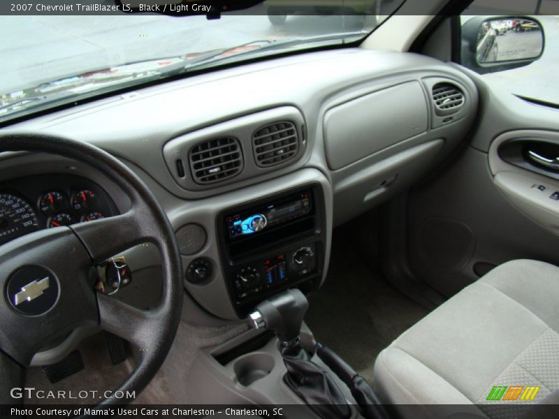 Black / Light Gray 2007 Chevrolet TrailBlazer LS