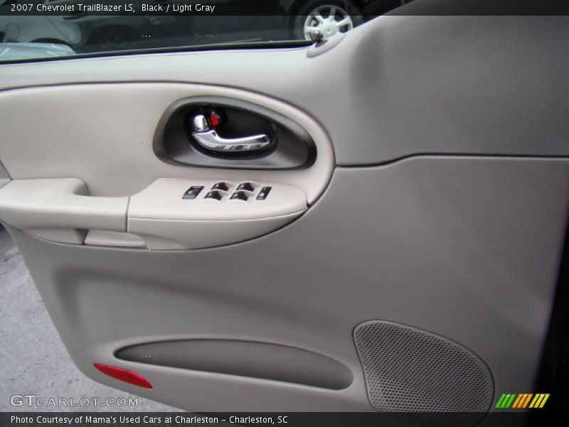 Black / Light Gray 2007 Chevrolet TrailBlazer LS