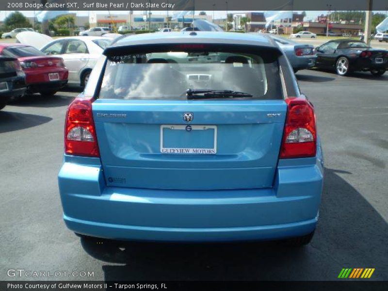 Surf Blue Pearl / Dark Slate Gray 2008 Dodge Caliber SXT