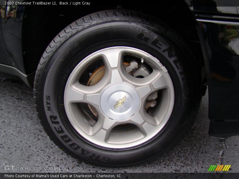Black / Light Gray 2007 Chevrolet TrailBlazer LS