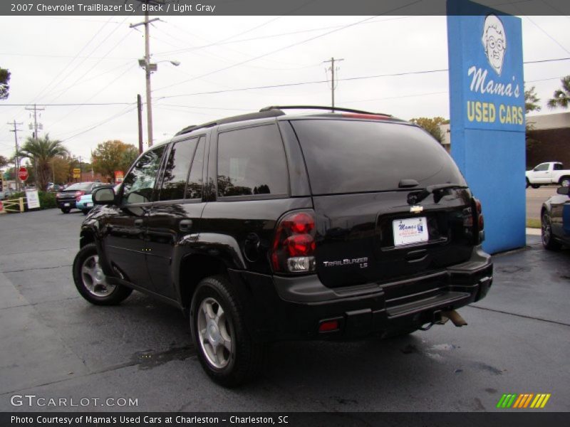 Black / Light Gray 2007 Chevrolet TrailBlazer LS