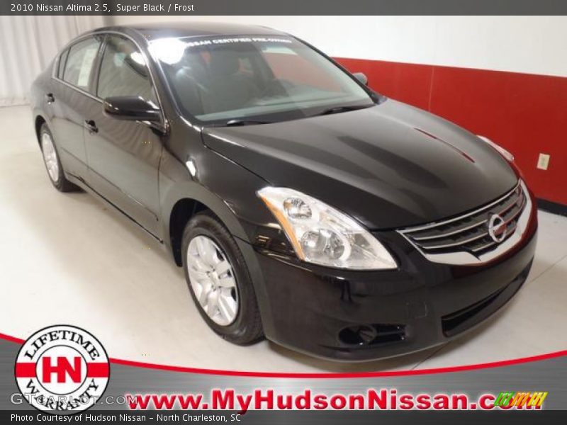 Super Black / Frost 2010 Nissan Altima 2.5