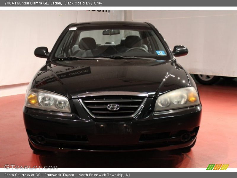 Black Obsidian / Gray 2004 Hyundai Elantra GLS Sedan