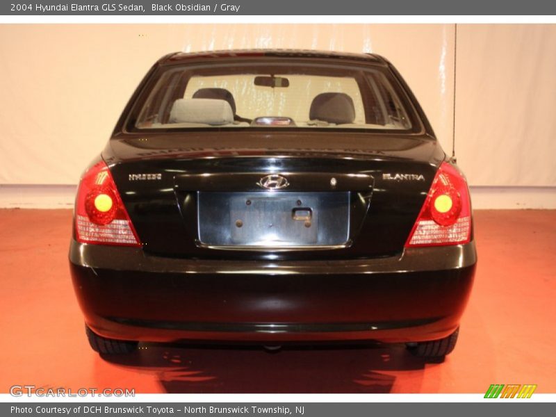 Black Obsidian / Gray 2004 Hyundai Elantra GLS Sedan