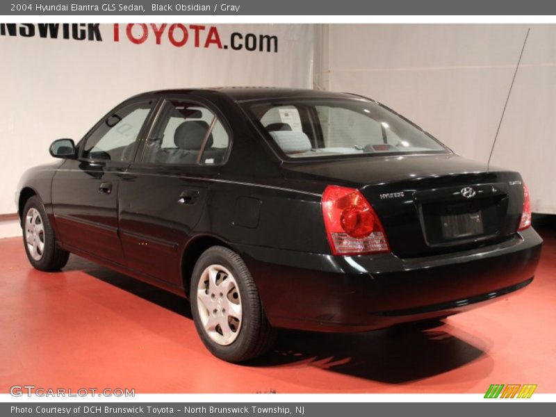 Black Obsidian / Gray 2004 Hyundai Elantra GLS Sedan