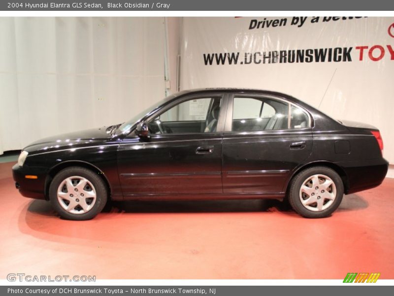Black Obsidian / Gray 2004 Hyundai Elantra GLS Sedan