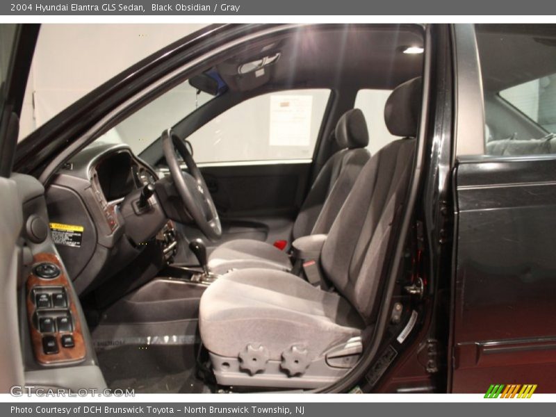 Black Obsidian / Gray 2004 Hyundai Elantra GLS Sedan