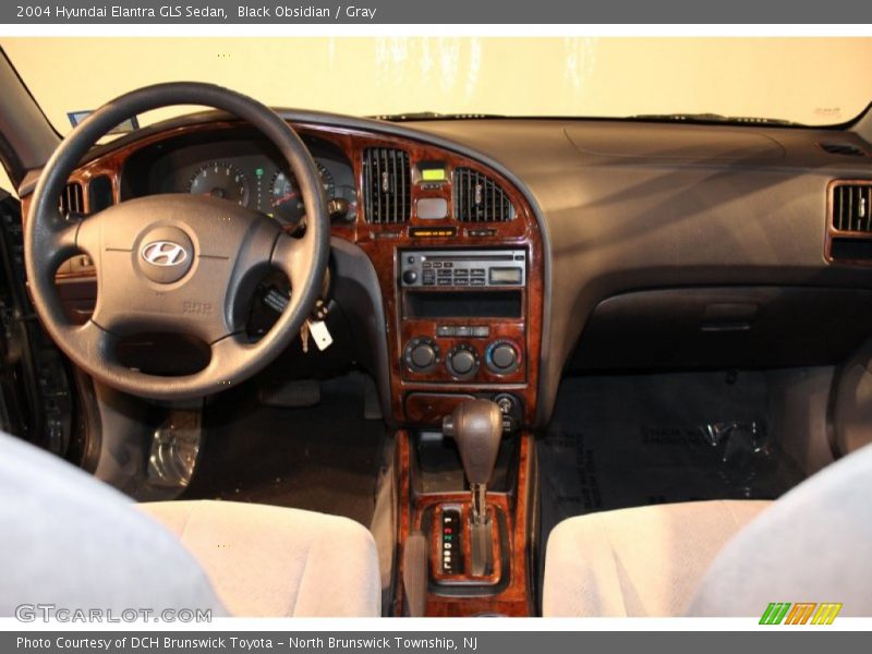 Black Obsidian / Gray 2004 Hyundai Elantra GLS Sedan