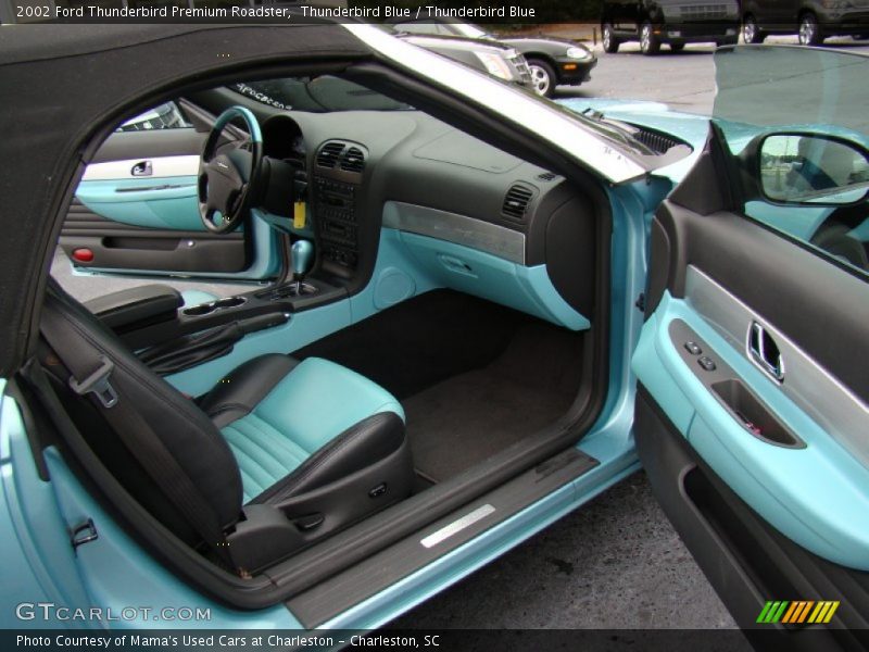  2002 Thunderbird Premium Roadster Thunderbird Blue Interior