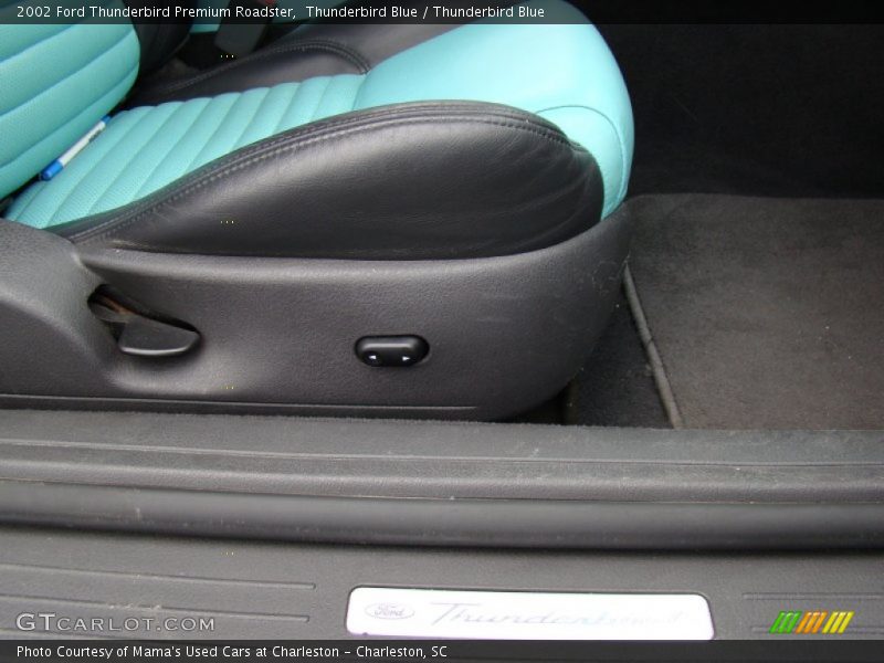 Thunderbird Blue / Thunderbird Blue 2002 Ford Thunderbird Premium Roadster