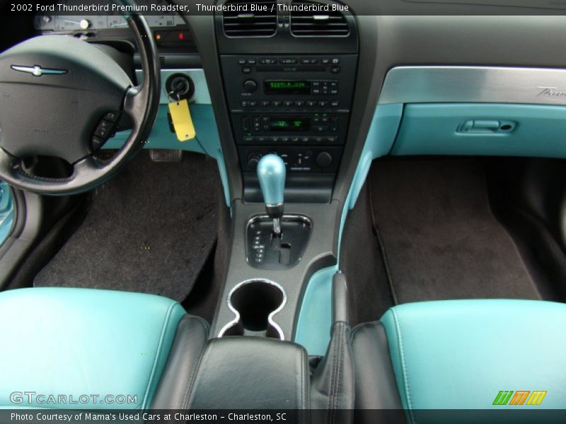 Thunderbird Blue / Thunderbird Blue 2002 Ford Thunderbird Premium Roadster