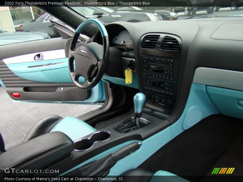 Thunderbird Blue / Thunderbird Blue 2002 Ford Thunderbird Premium Roadster