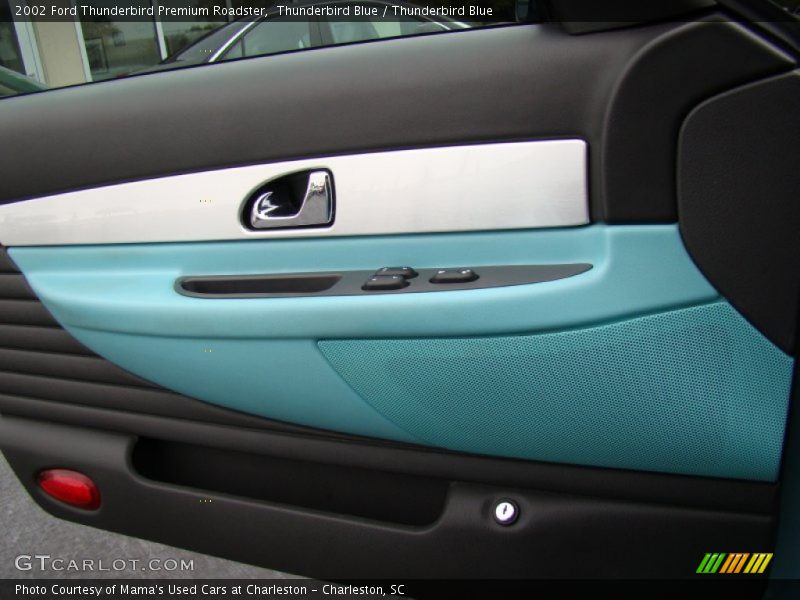 Thunderbird Blue / Thunderbird Blue 2002 Ford Thunderbird Premium Roadster