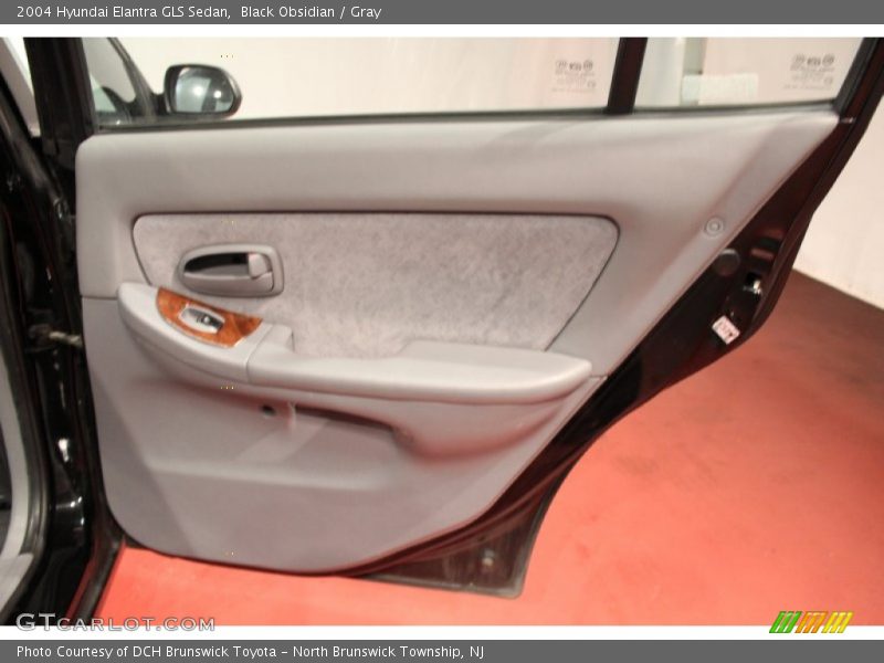 Black Obsidian / Gray 2004 Hyundai Elantra GLS Sedan
