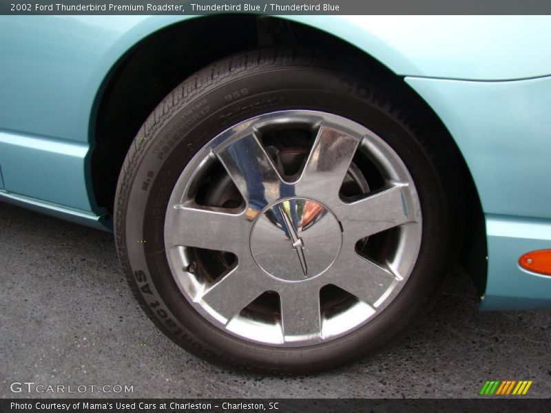 Thunderbird Blue / Thunderbird Blue 2002 Ford Thunderbird Premium Roadster