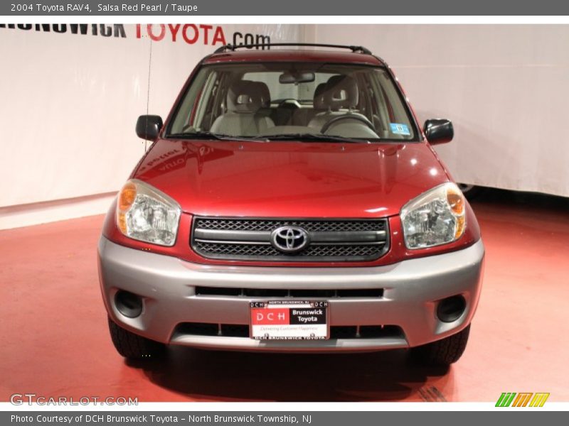 Salsa Red Pearl / Taupe 2004 Toyota RAV4