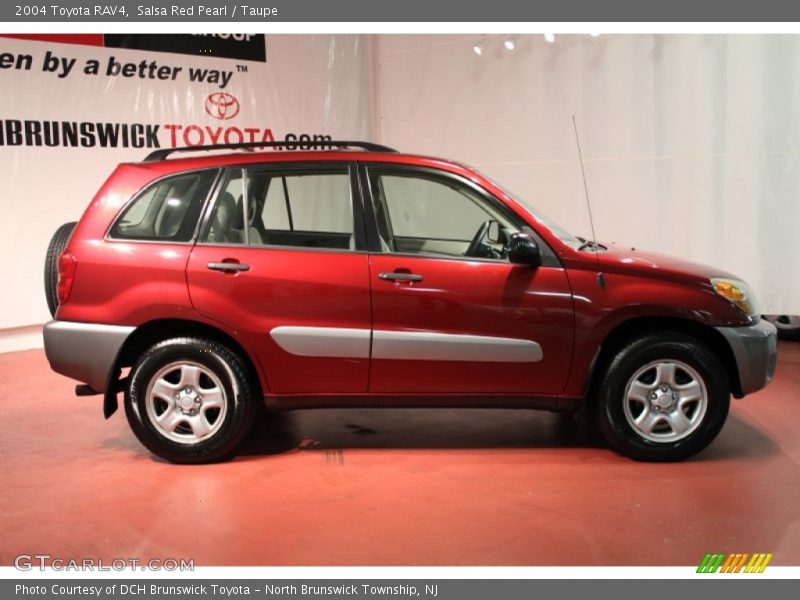 Salsa Red Pearl / Taupe 2004 Toyota RAV4