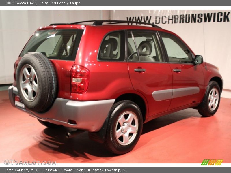 Salsa Red Pearl / Taupe 2004 Toyota RAV4