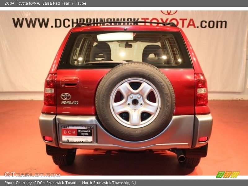 Salsa Red Pearl / Taupe 2004 Toyota RAV4
