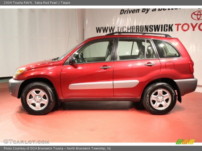 Salsa Red Pearl / Taupe 2004 Toyota RAV4