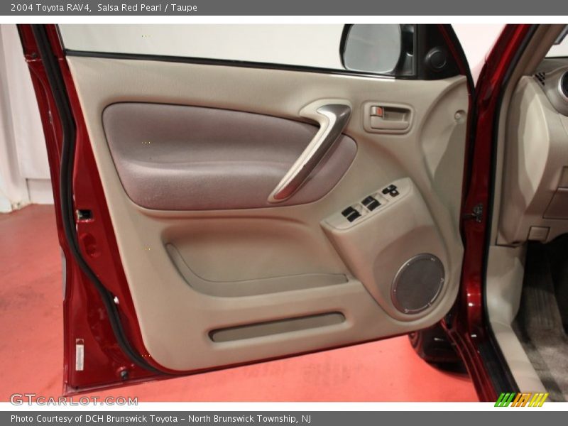 Salsa Red Pearl / Taupe 2004 Toyota RAV4