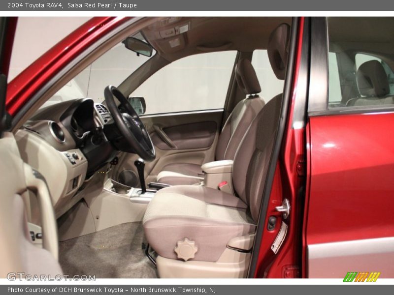 Salsa Red Pearl / Taupe 2004 Toyota RAV4
