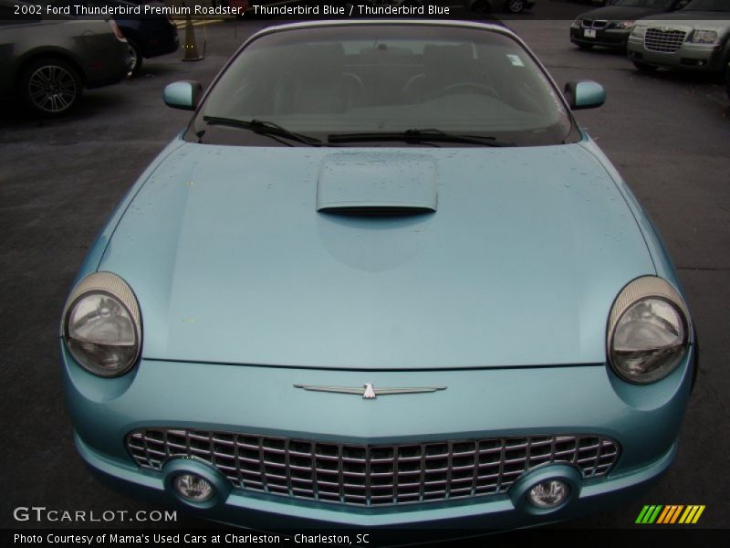Thunderbird Blue / Thunderbird Blue 2002 Ford Thunderbird Premium Roadster